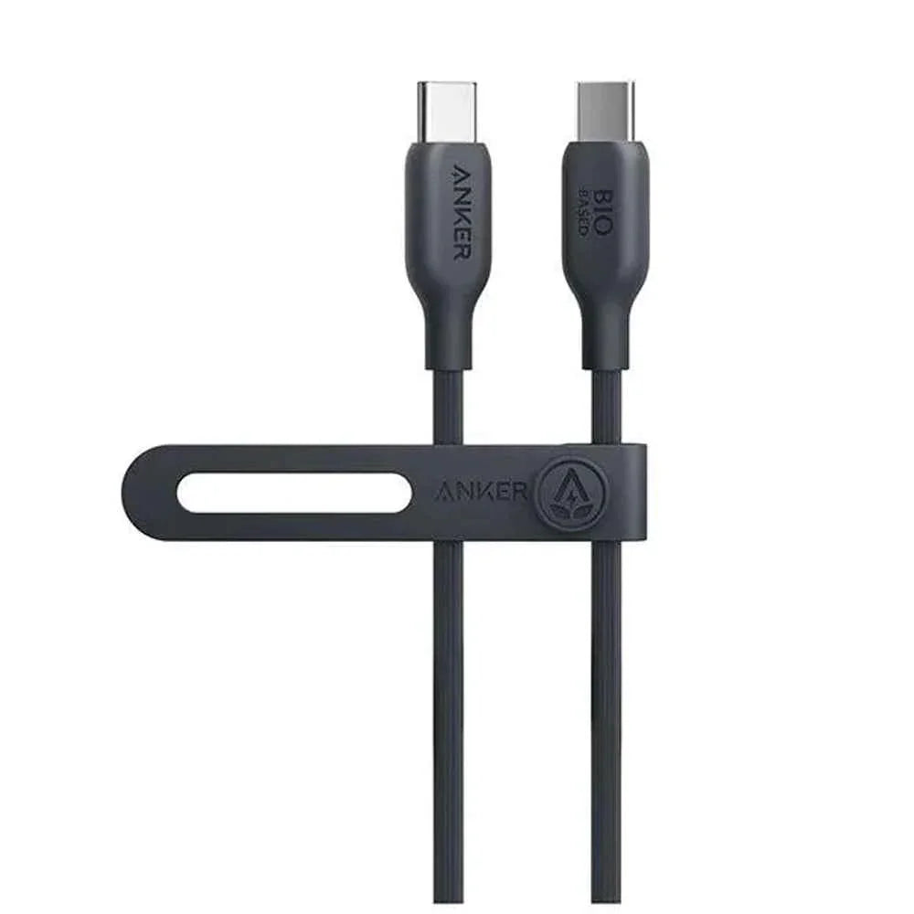 Anker 140W 544 USB-C to USB-C Cable Bio-Based 1m -Black Anker 140W 544 USB-C to USB-C Cable Bio-Based 1m -Black